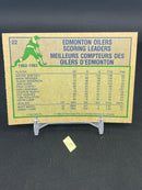 1983 O-PEE-CHEE - GOAL LEADER - W. GRETZKY -