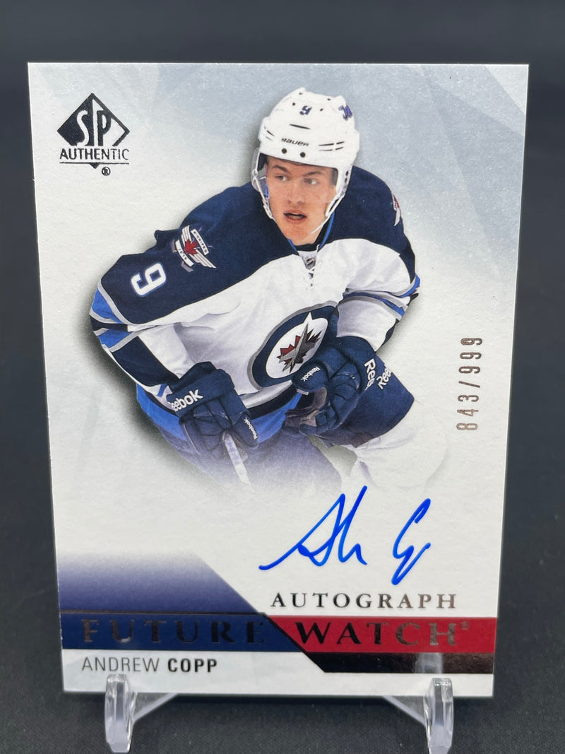 2015 UPPER DECK SP AUTHENTIC - FUTURE WATCH AUTO - A. COPP - #281 - #'D/999 - AUTOGRAPH - RC