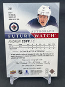 2015 UPPER DECK SP AUTHENTIC - FUTURE WATCH AUTO - A. COPP - #281 - #'D/999 - AUTOGRAPH - RC