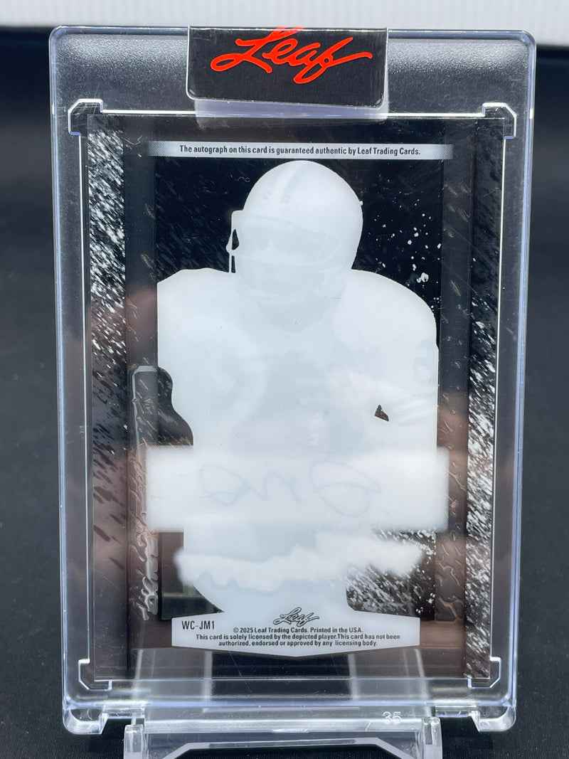 2025 LEAF SPORTS HEROES - WIN CITY - J. MONTANA - #WC-JM1 - #'D/25 - AUTOGRAPH
