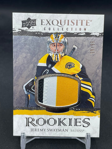 2021 UPPER DECK EXQUISITE COLLECTION - ROOKIES - J. SWAYMAN - #R-JS - #'D/99 - RELIC - RC
