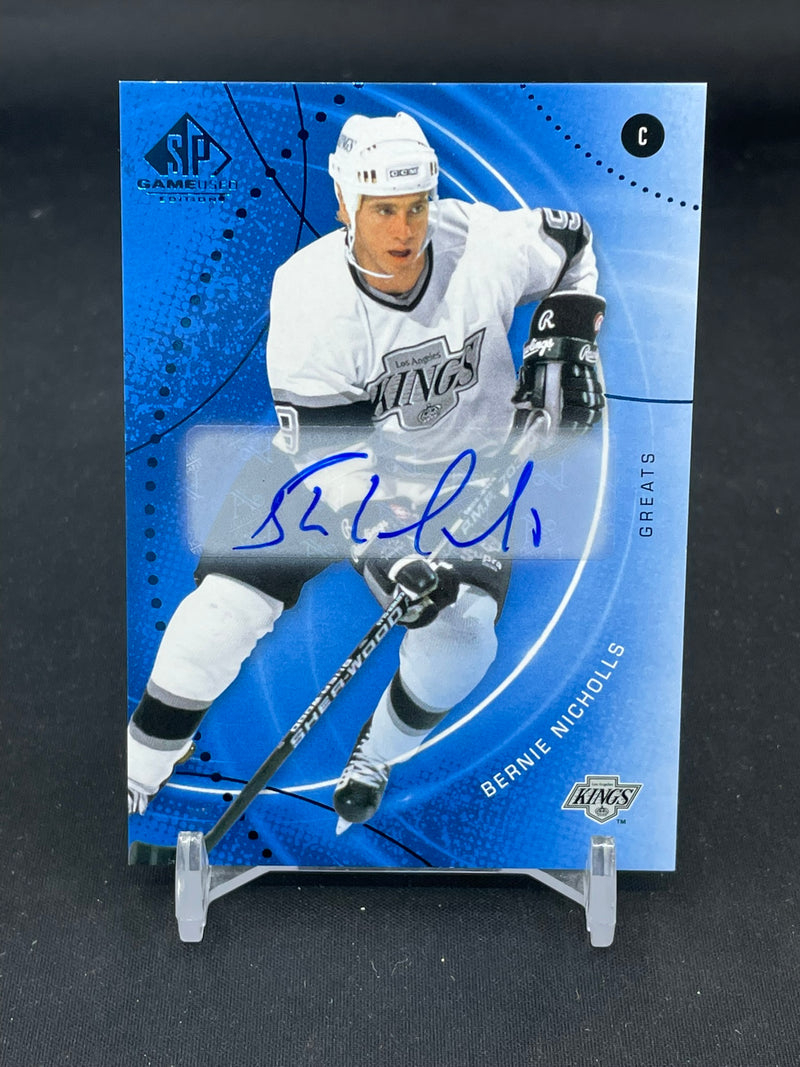 2025 UPPER DECK SP GAME USED - BLUE AUTOGRAPH - B. NICHOLLS -