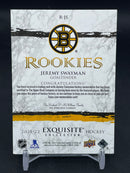 2021 UPPER DECK EXQUISITE COLLECTION - ROOKIES - J. SWAYMAN - #R-JS - #'D/99 - RELIC - RC