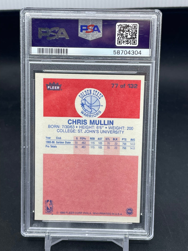 1986 FLEER - C. MULLIN -