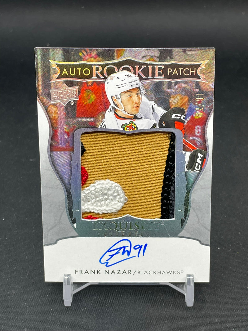 2024 UPPER DECK EXQUISITE - AUTO ROOKIE PATCH - F. NAZAR - #EC-FN - #'D/91 - RELIC - AUTOGRAPH - RC
