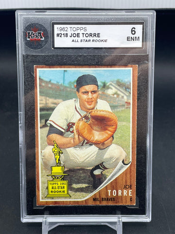 1962 TOPPS - J. TORRE - #218 - KSA 6