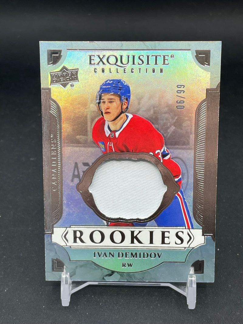 2025 UPPER DECK EXQUISITE - ROOKIES - I. DEMIDOV - #RP-ID - #'D/99 - RELIC - RC