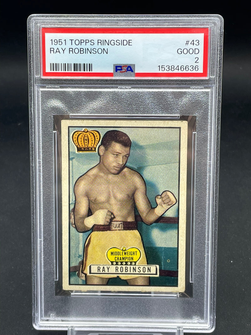 1951 TOPPS RINGSIDE - R. ROBINSON -