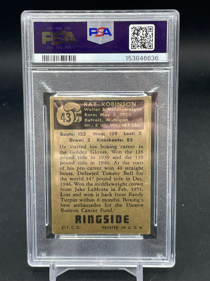 1951 TOPPS RINGSIDE - R. ROBINSON -