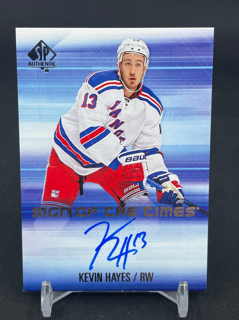 2015 UPPER DECK SP AUTHENTIC - SIGN OF THE TIMES - K. HAYES -