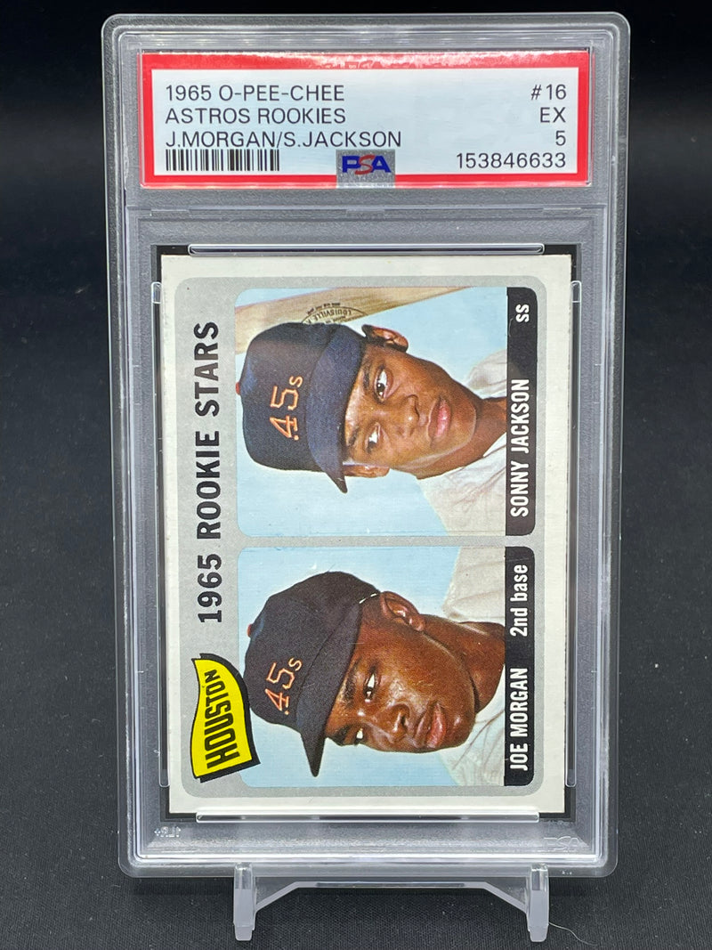 1965 O-PEE-CHEE - ASTROS ROOKIES - J. MORGAN / S. JACKSON -