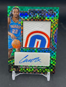 2023 PANINI SELECT - PRIME SELECTIONS - GREEN PRIZM - C. WALLACE - #PS-WLC - #'D/5 - RELIC - AUTOGRAPH - RC