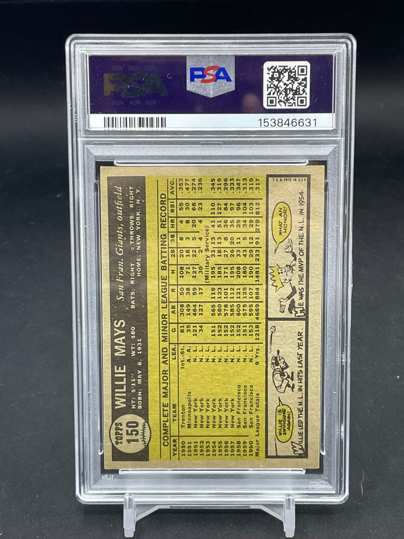 1961 TOPPS - W. MAYS -