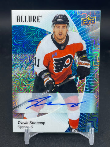 2023 UPPER DECK ALLURE - BLUE LINE AUTO - T. KONECNY - #29 - #'D/35 - AUTOGRAPH