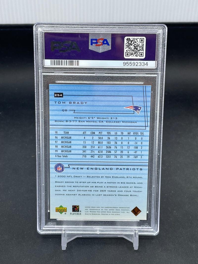 2000 UPPER DECK - STAR ROOKIE - T. BRADY -