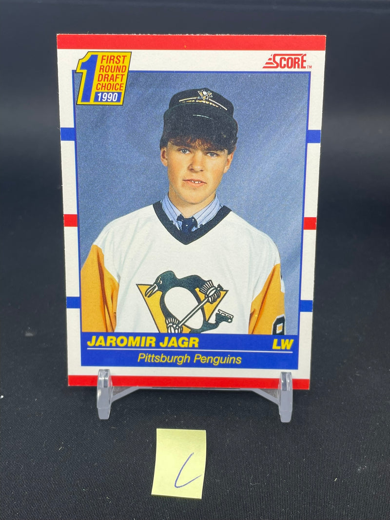 1990 SCORE - 1ST ROUND DRAFT CHOICE - JAROMIR JAGR -