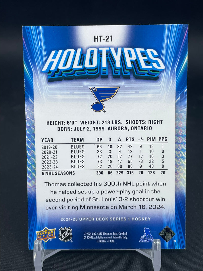 2024 UPPER DECK SERIES ONE - HOLOTYPES - R. THOMAS -