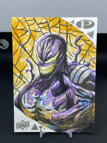 2019 UPPER DECK MARVEL PREMIER - SKETCH CARD - VENOM - 1 OF 1
