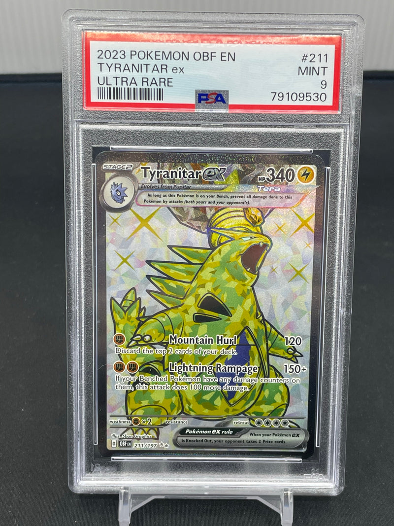 POKEMON - OBSIDIAN FLAMES - TYRANITAR EX -