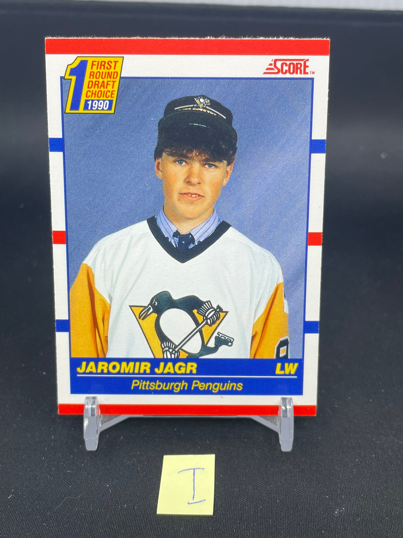 1990 SCORE - 1ST ROUND DRAFT CHOICE - JAROMIR JAGR -