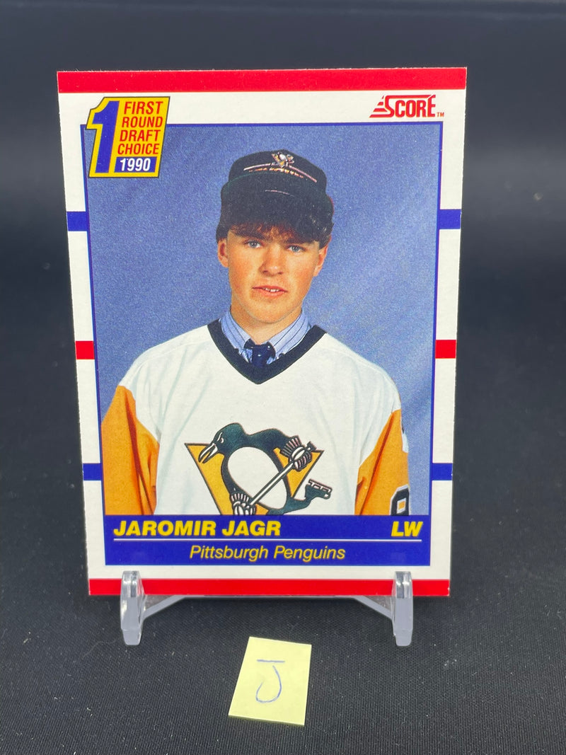 1990 SCORE - 1ST ROUND DRAFT CHOICE - JAROMIR JAGR -