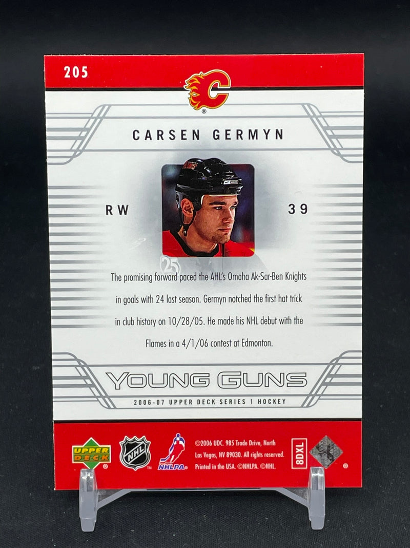 2006 UPPER DECK SERIES ONE - YOUNG GUNS - C. GERMYN -