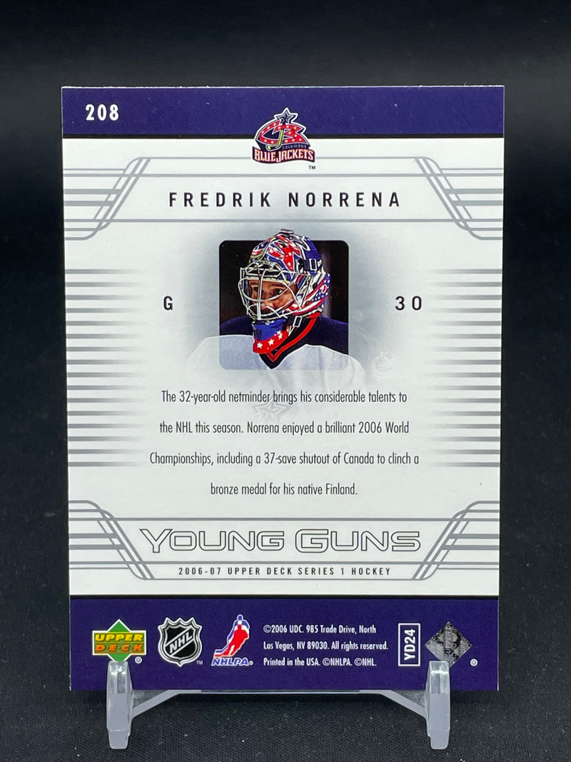2006 UPPER DECK SERIES ONE - YOUNG GUNS - F. NORRENA -