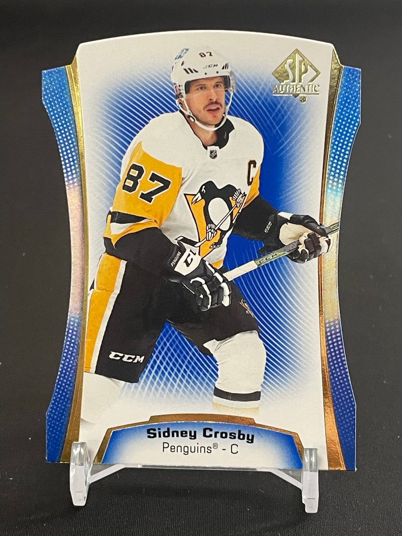2021 UPPER DECK SP AUTHENTIC - BLUE - DIE-CUT - S. CROSBY -