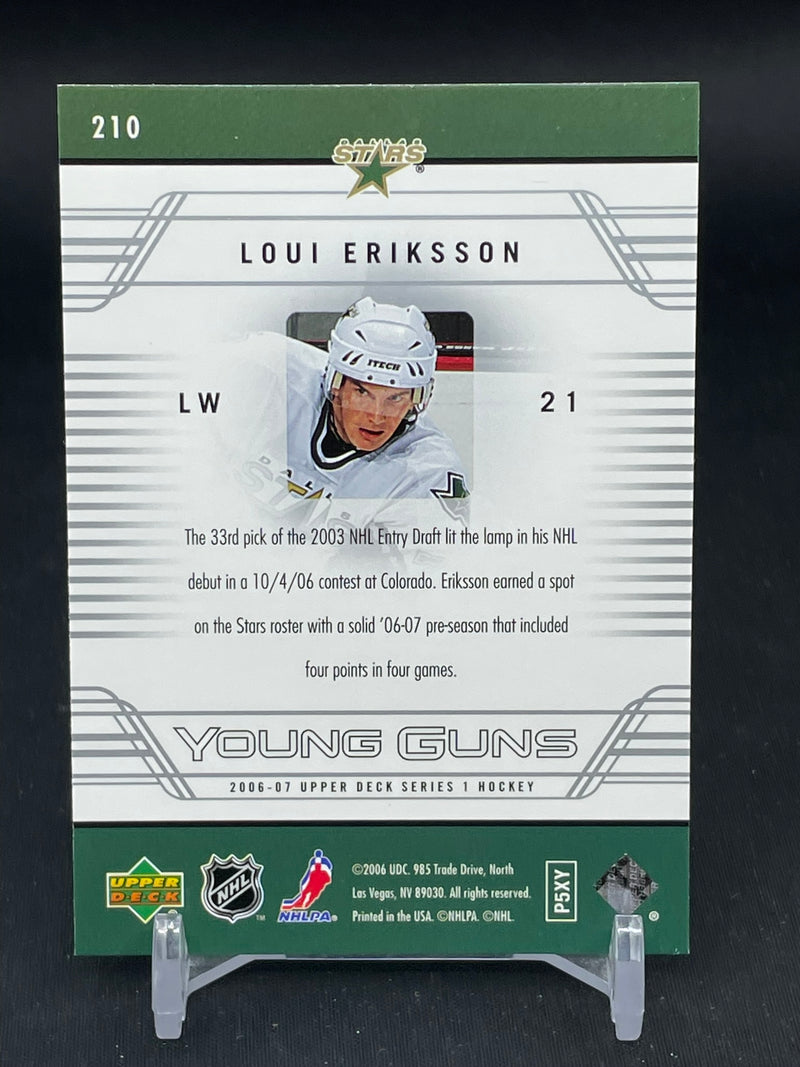 2006 UPPER DECK SERIES ONE - YOUNG GUNS - L. ERIKSSON -