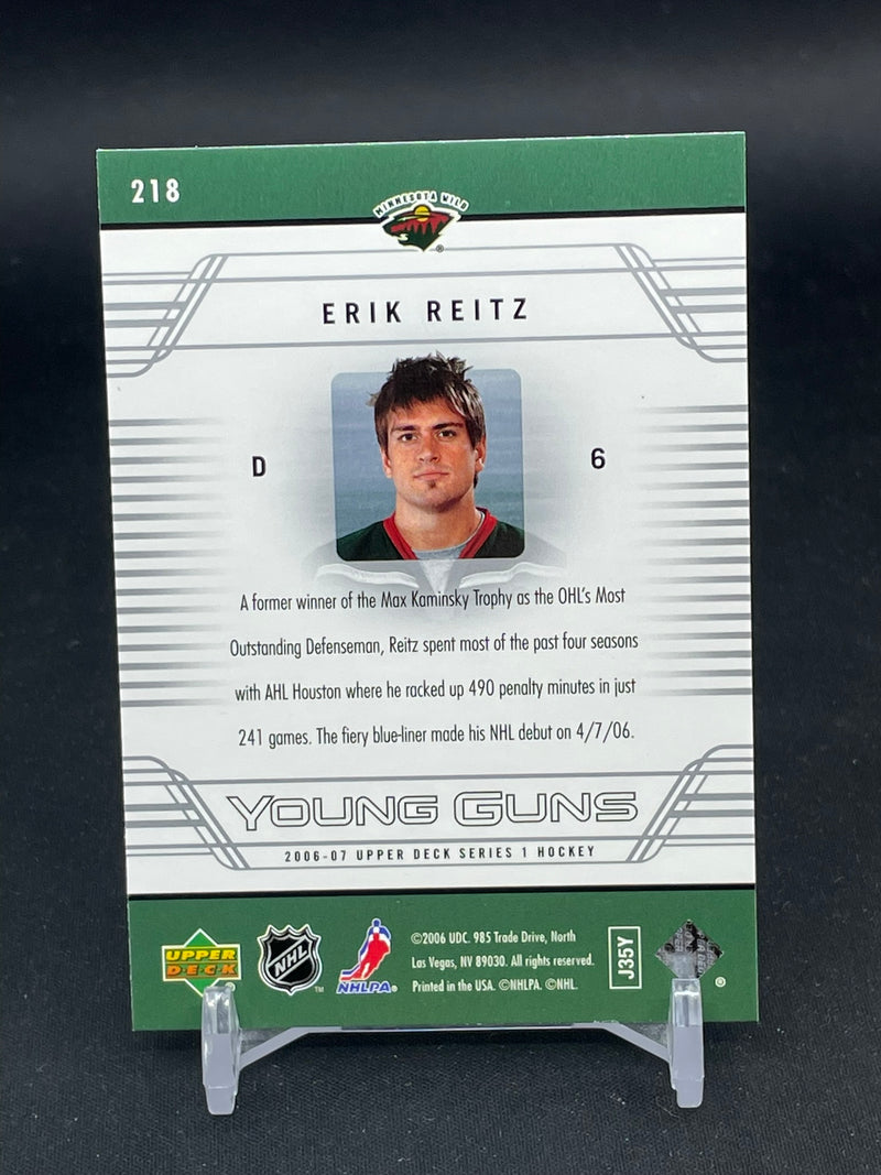 2006 UPPER DECK SERIES ONE - YOUNG GUNS - E. REITZ -