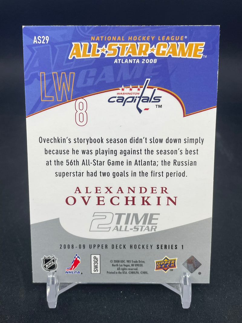 2008 UPPER DECK SERIES ONE - ALL-STAR GAME - A. OVECHKIN -