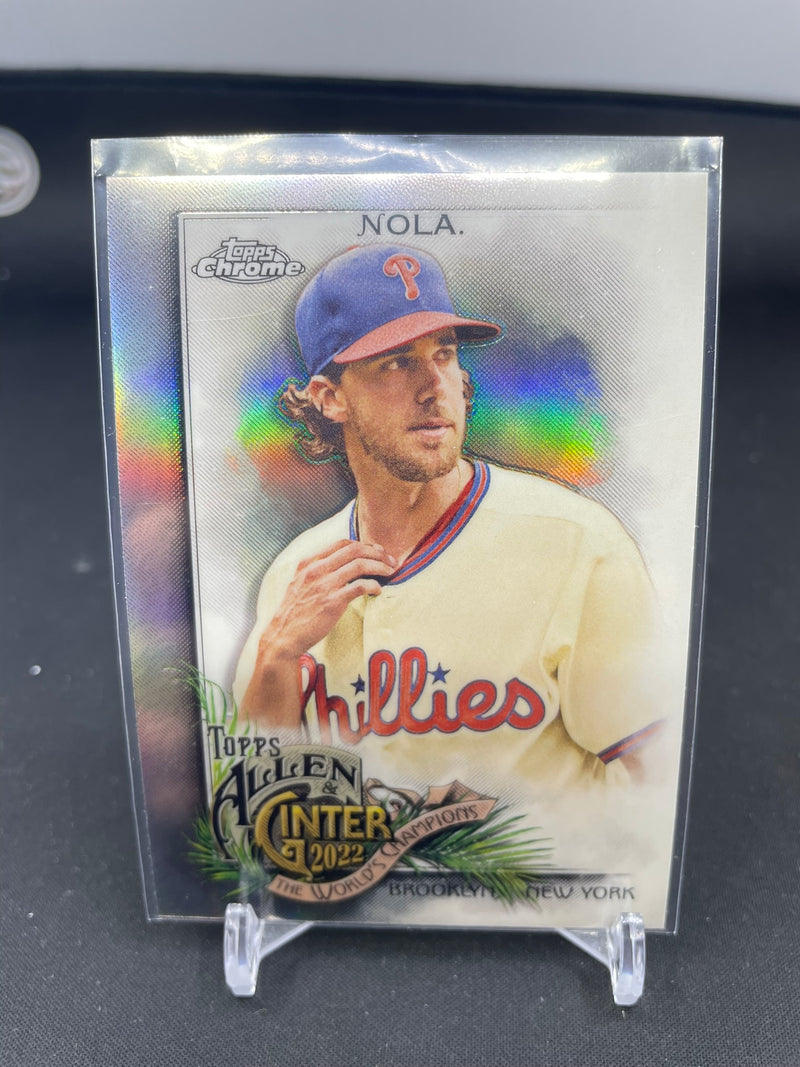 2022 TOPPS ALLEN & GINTER CHROME - REFRACTOR - SINGLES - SELECT YOUR PLAYER