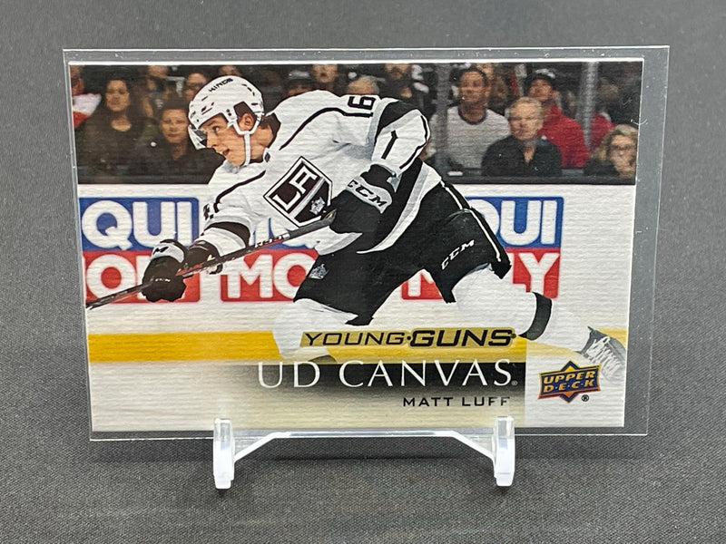 2018 UPPER DECK SERIES TWO - UD CANVAS - YOUNG GUNS - M. LUFF -