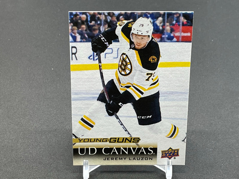 2018 UPPER DECK SERIES TWO - UD CANVAS - YOUNG GUNS - J. LAUZON -