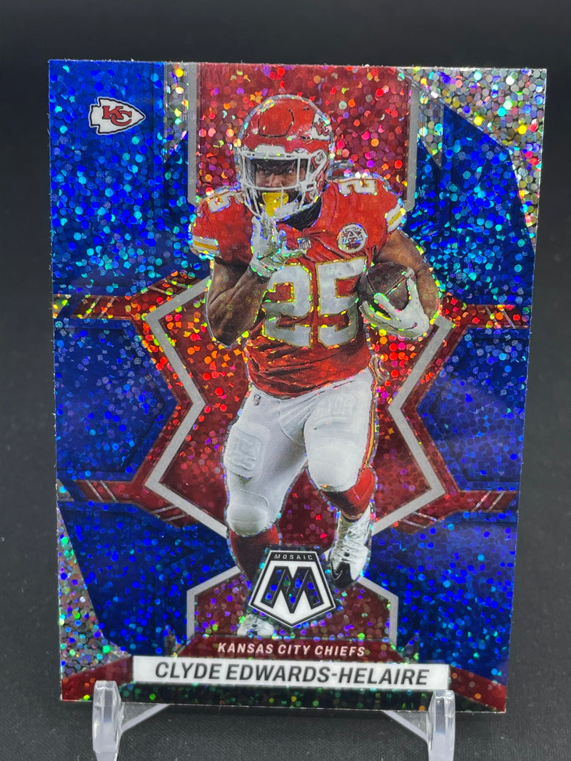 2022 PANINI MOSAIC - BLUE SPARKLE PRIZM - C. EDWARDS-HELAIRE -