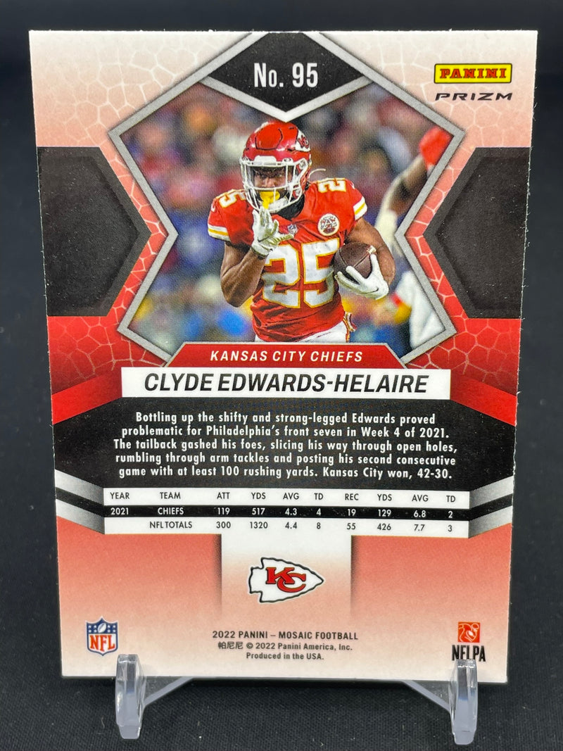 2022 PANINI MOSAIC - BLUE SPARKLE PRIZM - C. EDWARDS-HELAIRE -