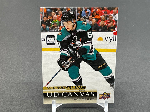 2018 UPPER DECK SERIES TWO - UD CANVAS - YOUNG GUNS - T. TERRY - #C233 - RC