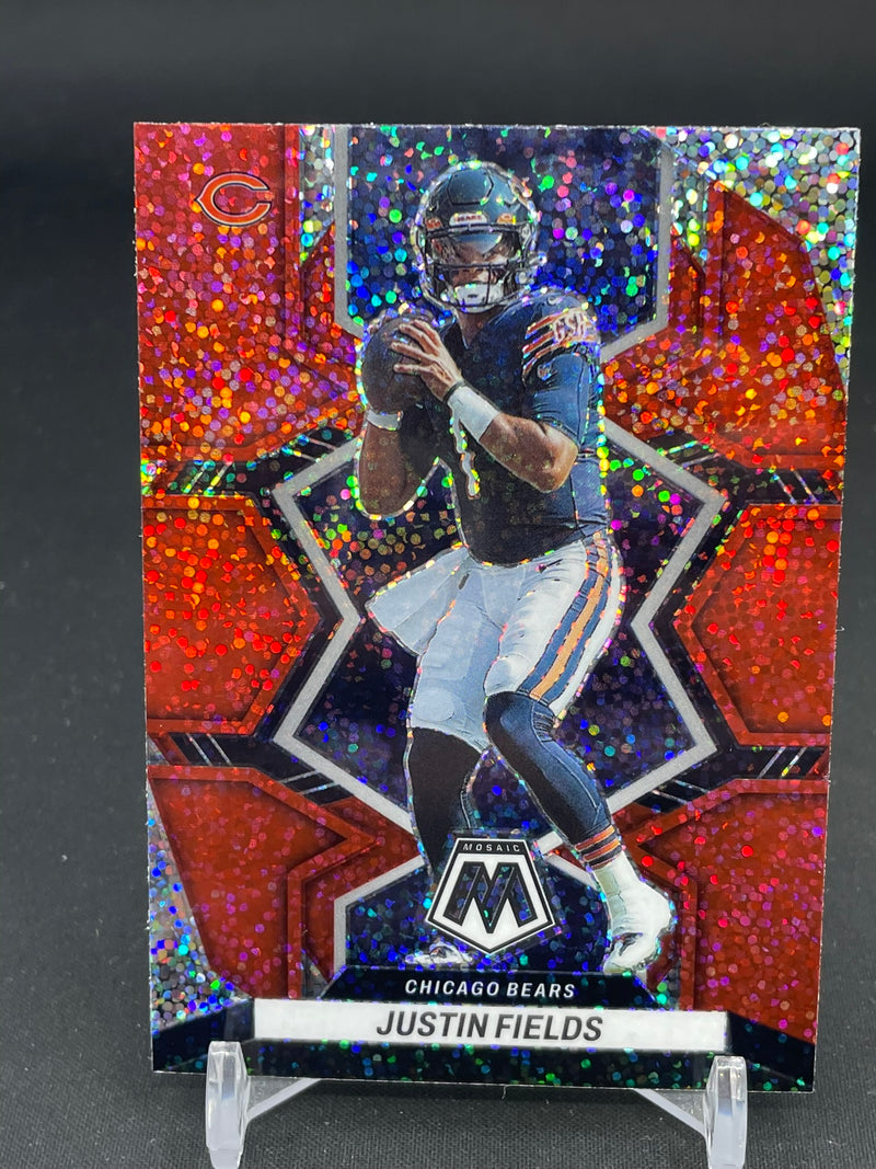 2022 PANINI MOSAIC - RED SPARKLE PRIZM - J. FIELDS -