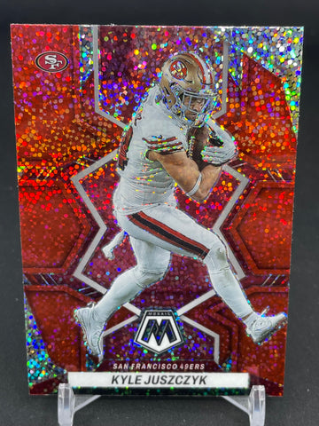 2022 PANINI MOSAIC - RED SPARKLE PRIZM - K. JUSZCZYK - #226