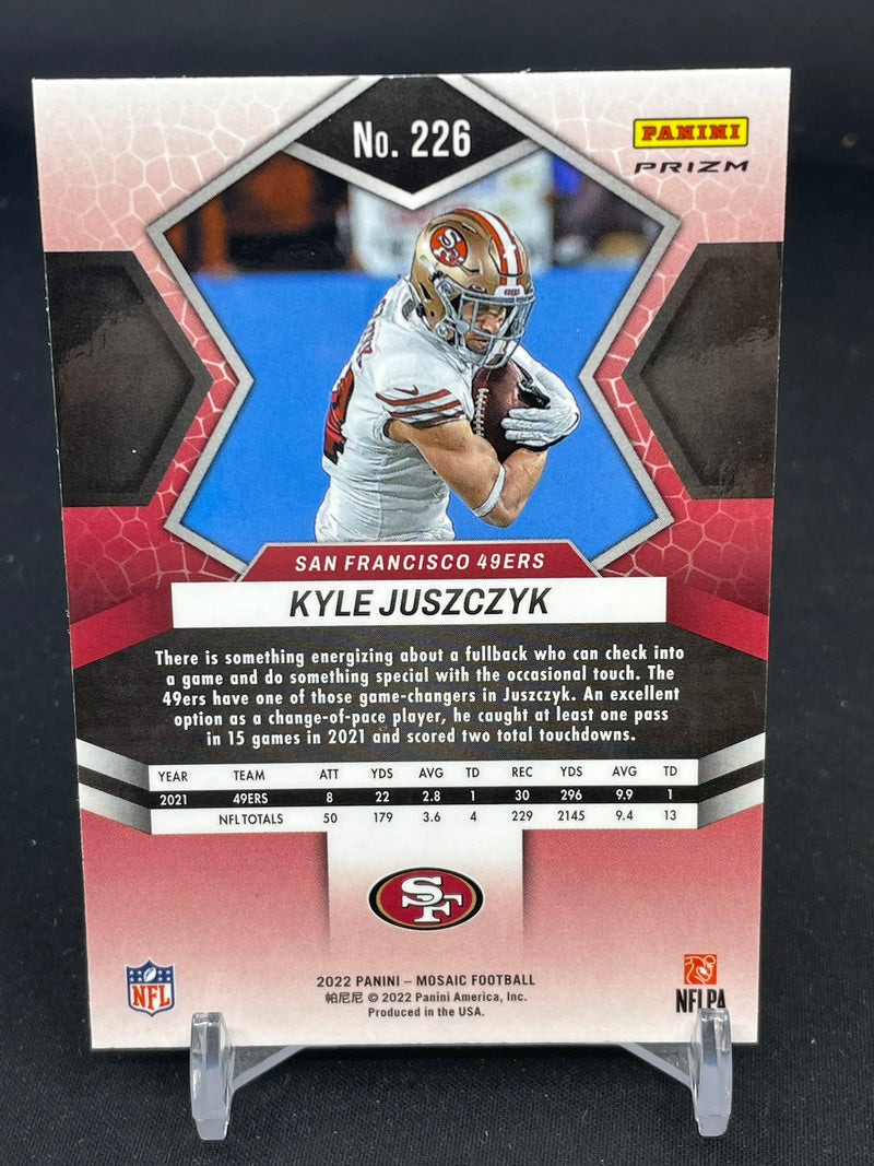 2022 PANINI MOSAIC - RED SPARKLE PRIZM - K. JUSZCZYK -