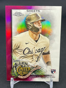 2022 TOPPS ALLEN & GINTER CHROME - MAGENTA REFRACTOR - G. SHEETS - #195 - #'D/199 - RC