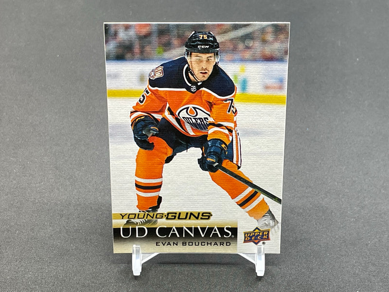 2018 UPPER DECK SERIES TWO - UD CANVAS - YOUNG GUNS - E. BOUCHARD -