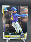 2022 TOPPS BOWMAN CHROME PROSPECTS - 1ST BOWMAN - J. CHOURIO -