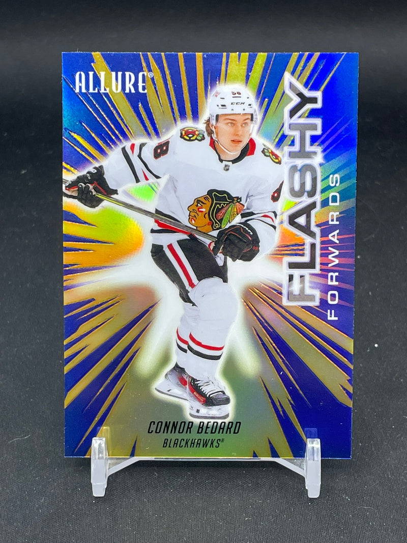 2025 UPPER DECK ALLURE - BLUE - FLASHY FORWARDS - C. BEDARD -