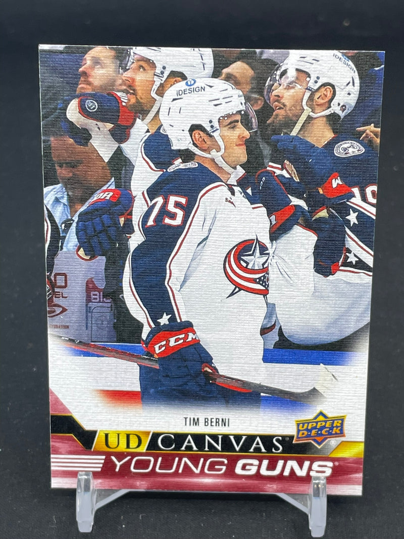 2022 UPPER DECK EXTENDED SERIES - UD CANVAS - YOUNG GUNS - T. BERNI