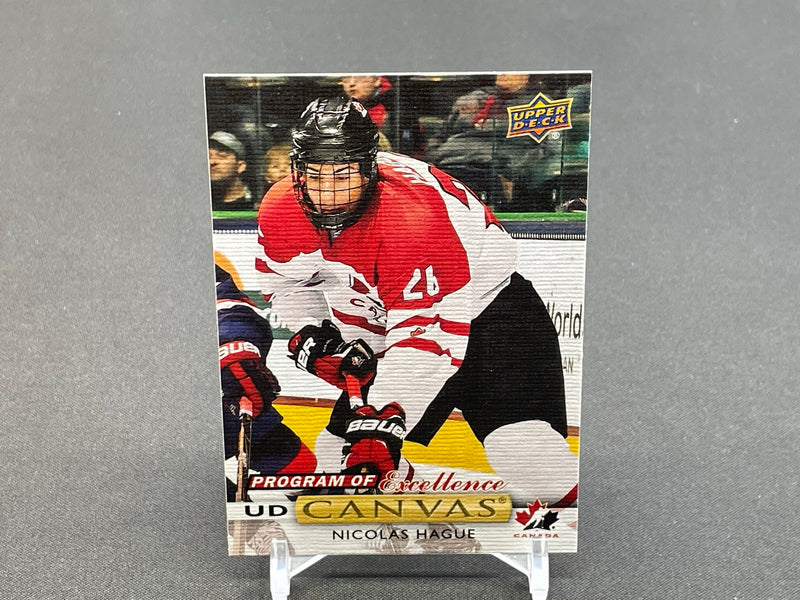 2019 UPPER DECK SERIES TWO - UD CANVAS - PROGRAM OF EXCELLENCE - N. HAGUE -