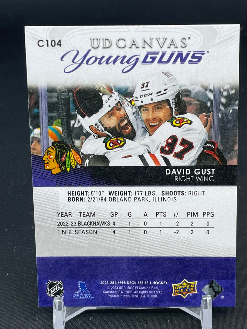 2023 UPPER DECK SERIES ONE - UD CANVAS - YOUNG GUNS - D. GUST -