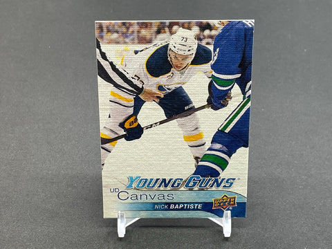 2016 UPPER DECK SERIES TWO - UD CANVAS - YOUNG GUNS - N. BAPTISTE - #C221 - RC