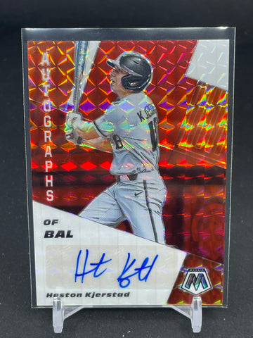 2021 PANINI MOSAIC - MOSAIC PRIZM - H. KJERSTAD - #AM-HK - AUTOGRAPH