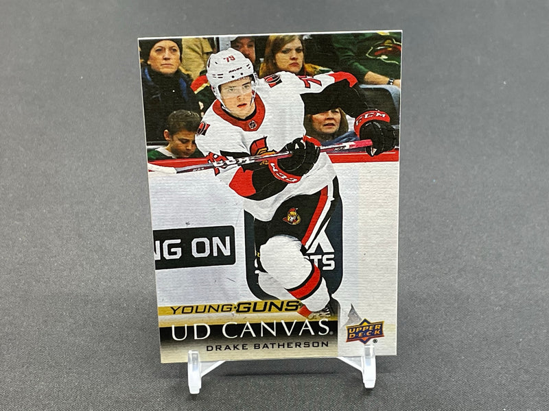 2018 UPPER DECK SERIES TWO - UD CANVAS - YOUNG GUNS - D. BATHERSON -